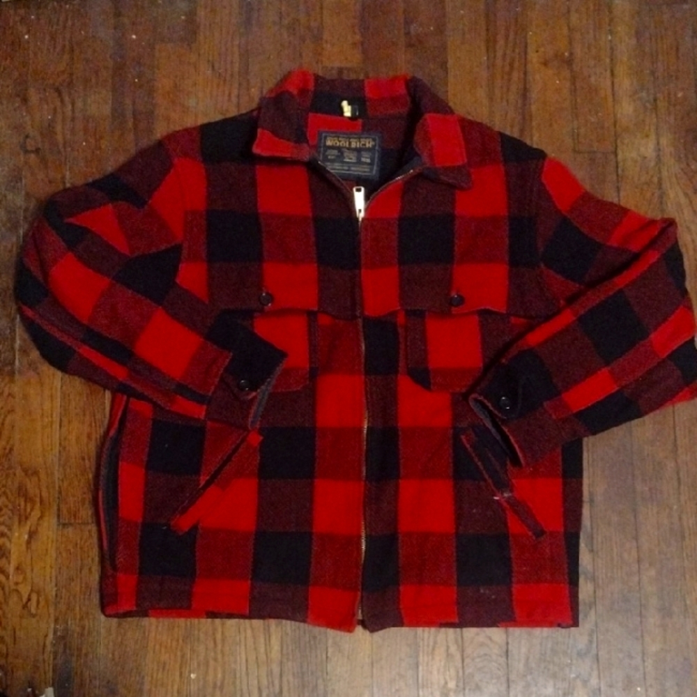 Woolrich Red and Black Lumberjack